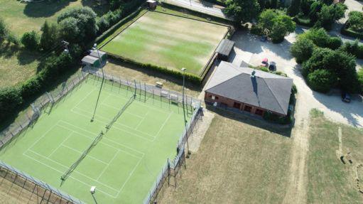 Village hall from the air